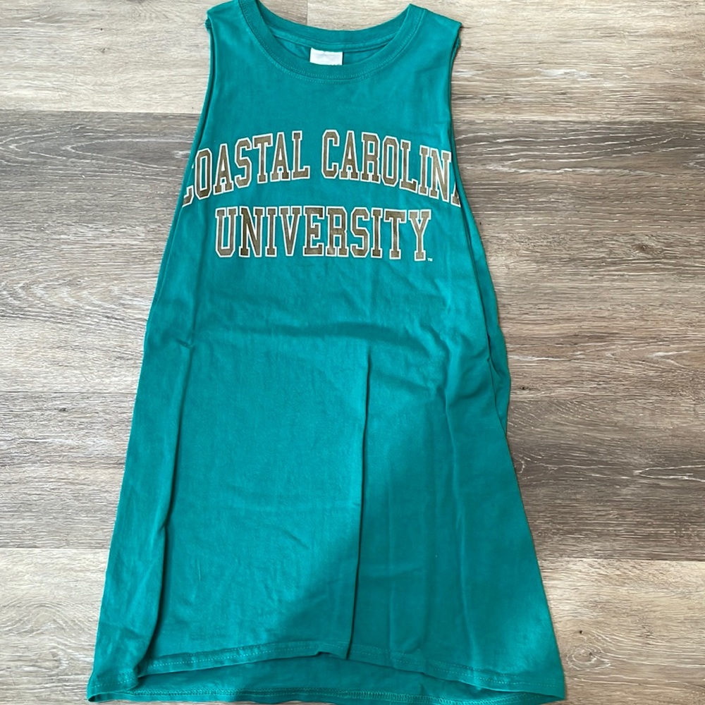 Coastal Carolina University cutoff T-shirt